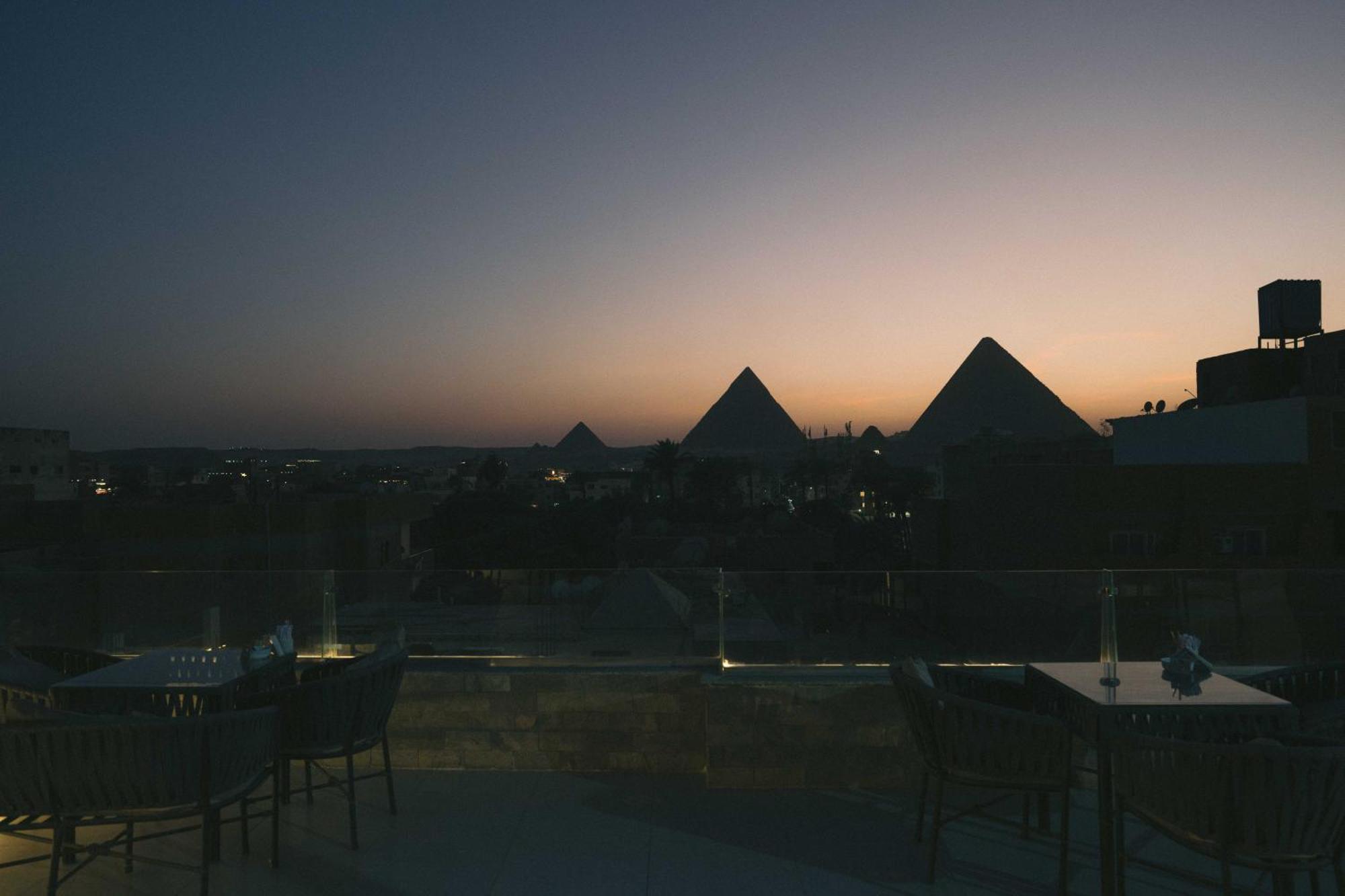 Tuya Pyramids Inn Kafret el-Gabal Exterior foto