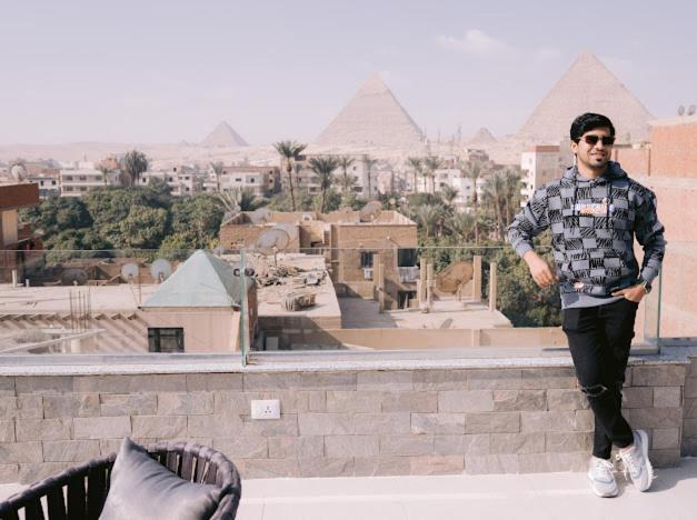 Tuya Pyramids Inn Kafret el-Gabal Exterior foto